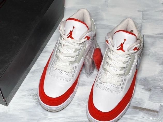 Rep TBK 3 University Tinker CJ0939-100 Air White Jordan Retro Red 0808